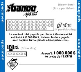 banco special results lotto quebec.